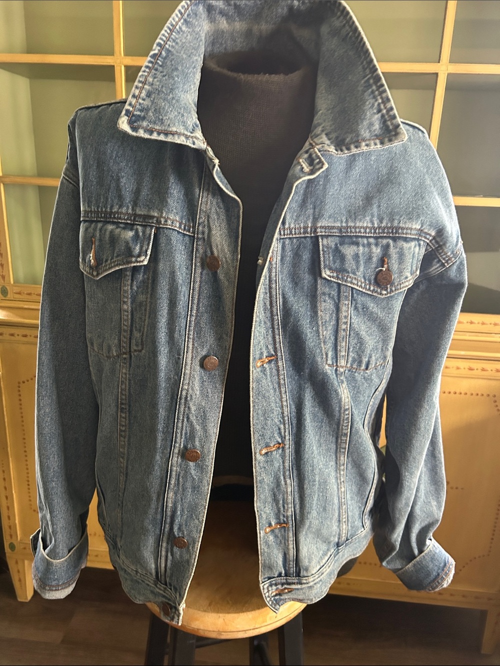 Hand Painted LENNY KRAVITZ Denim Jacket
